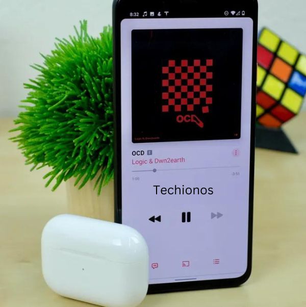 Method 2: Using the AirPods with the native music app on the Android device